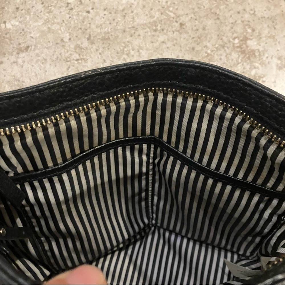 Kate Spade Cobble Hill Ellen Black Leather Adjustable Crossbody Purse Bag - Picture 11 of 15